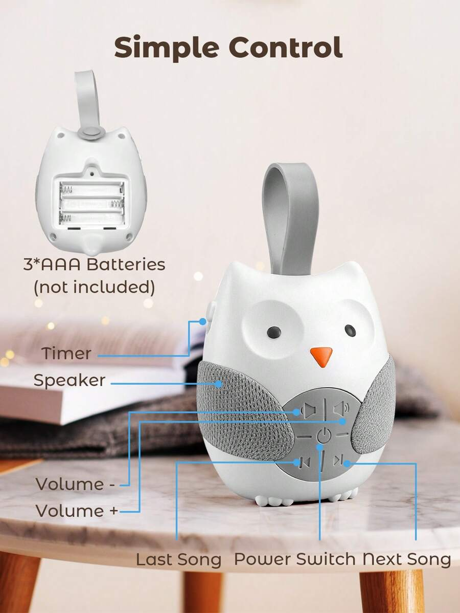 Portable Sleep Sound Toddler W - White Noise Machine Baby recension och pris