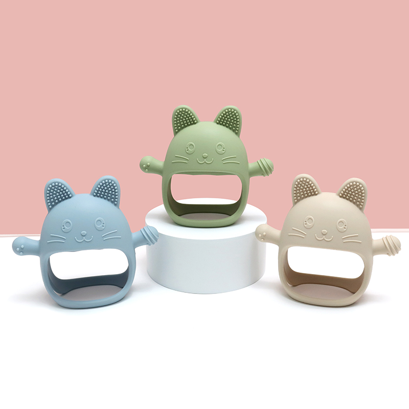 Food Grade Baby Silicone Glove - Teething Mitten Baby recension och pris