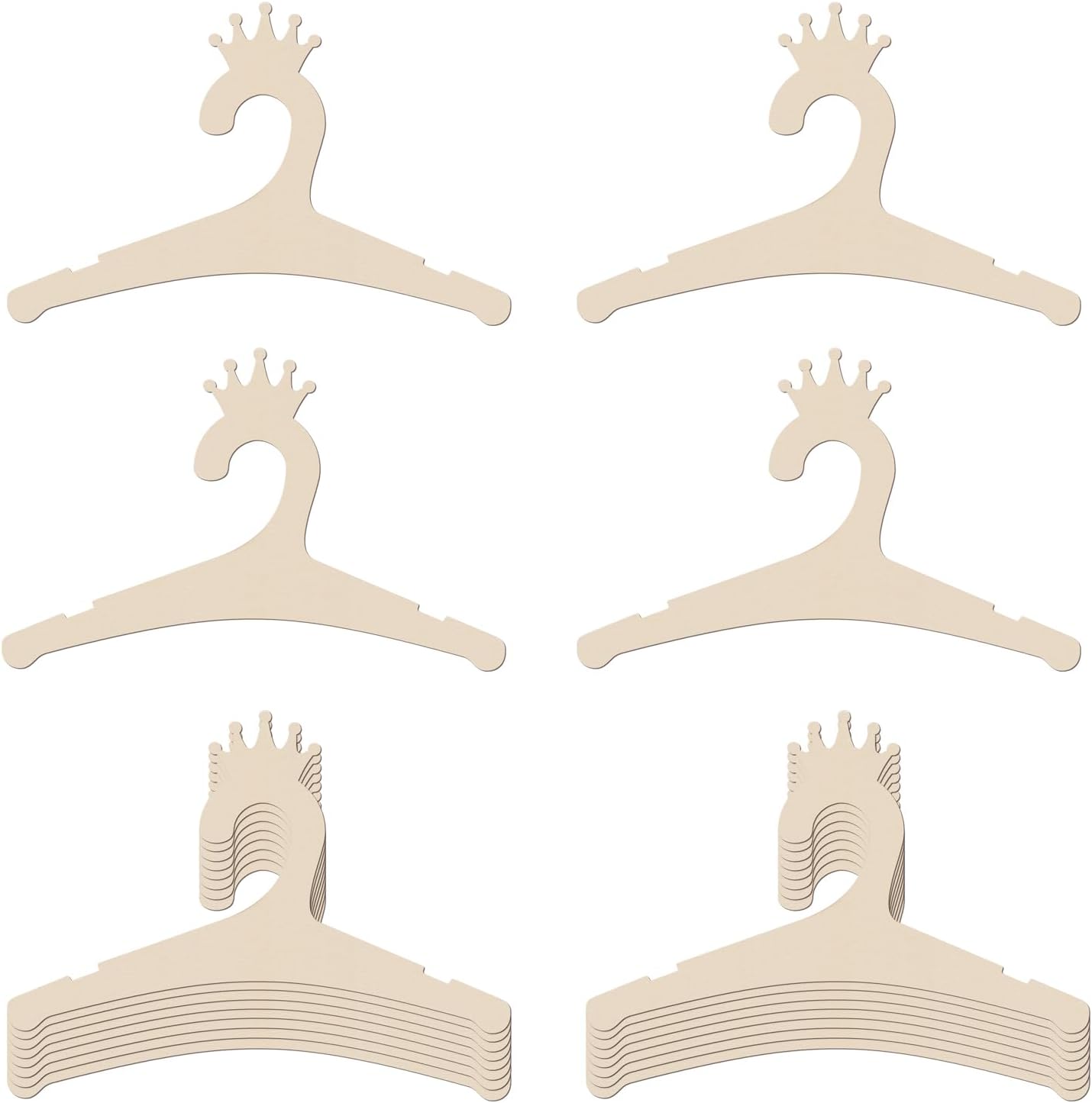 Wooden Baby Hangers 9 Inch, Cu - Baby Products In recension och pris