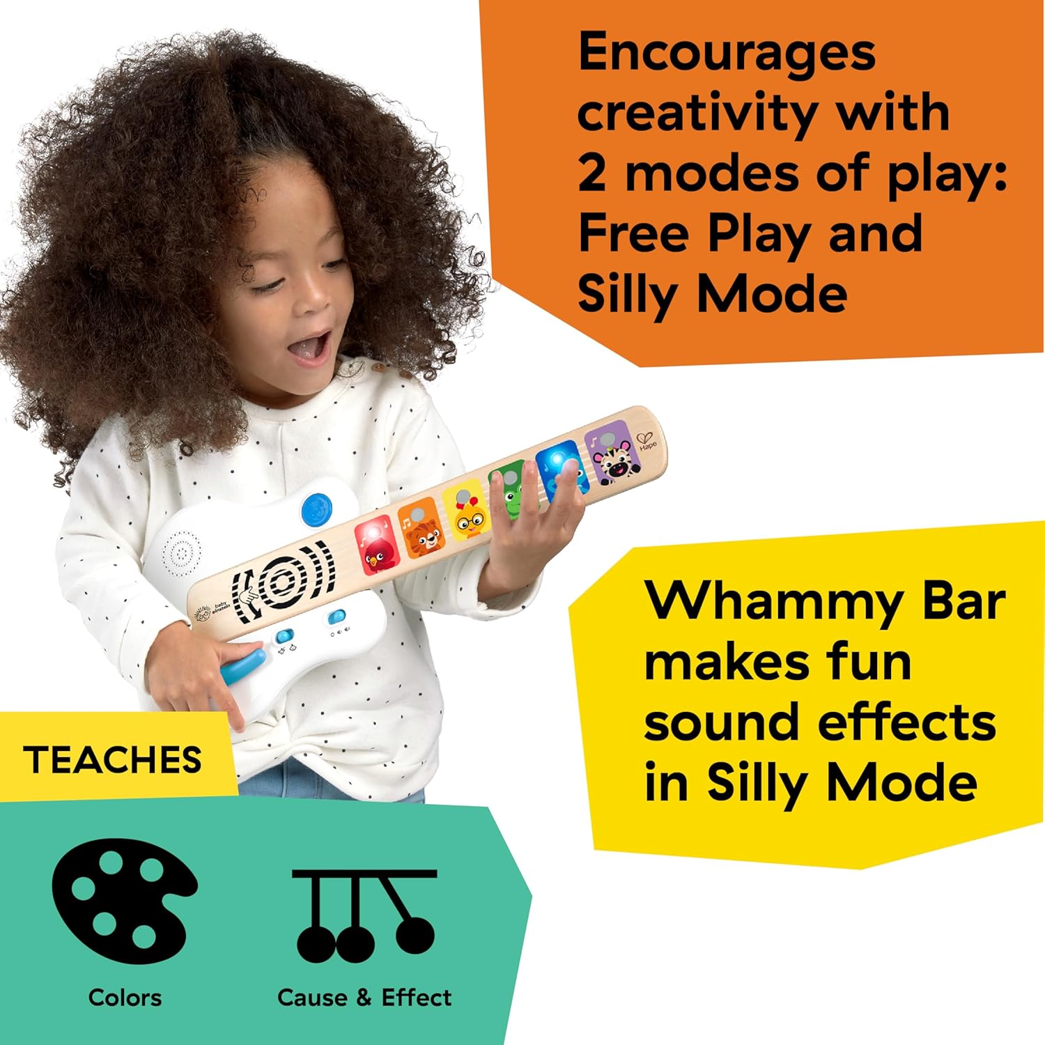 Magic Touch Wooden Toy Guitar  - Baby Products In recension och pris