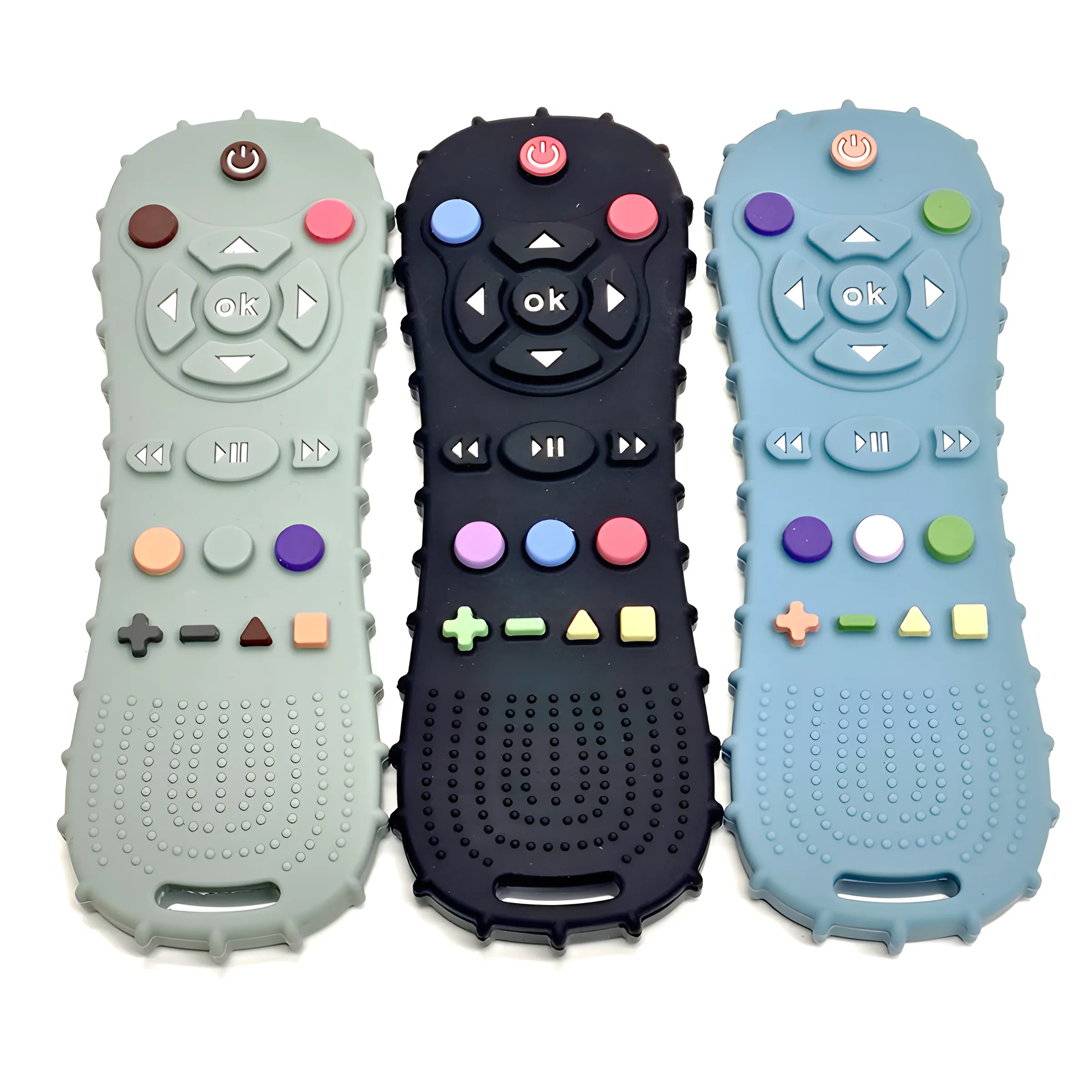 1/3PCS Baby Remote Control Tee - Teething Mitten Baby recension och pris