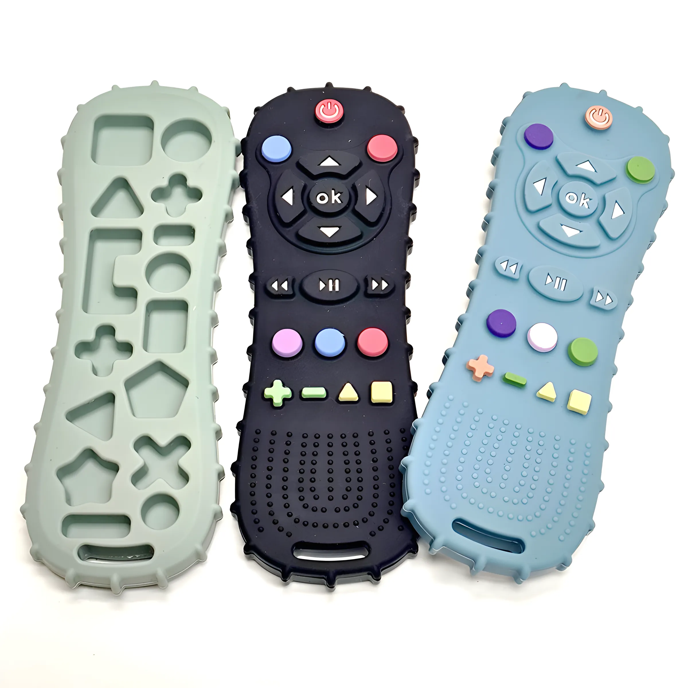 1/3PCS Baby Remote Control Tee - Teething Mitten Baby recension och pris