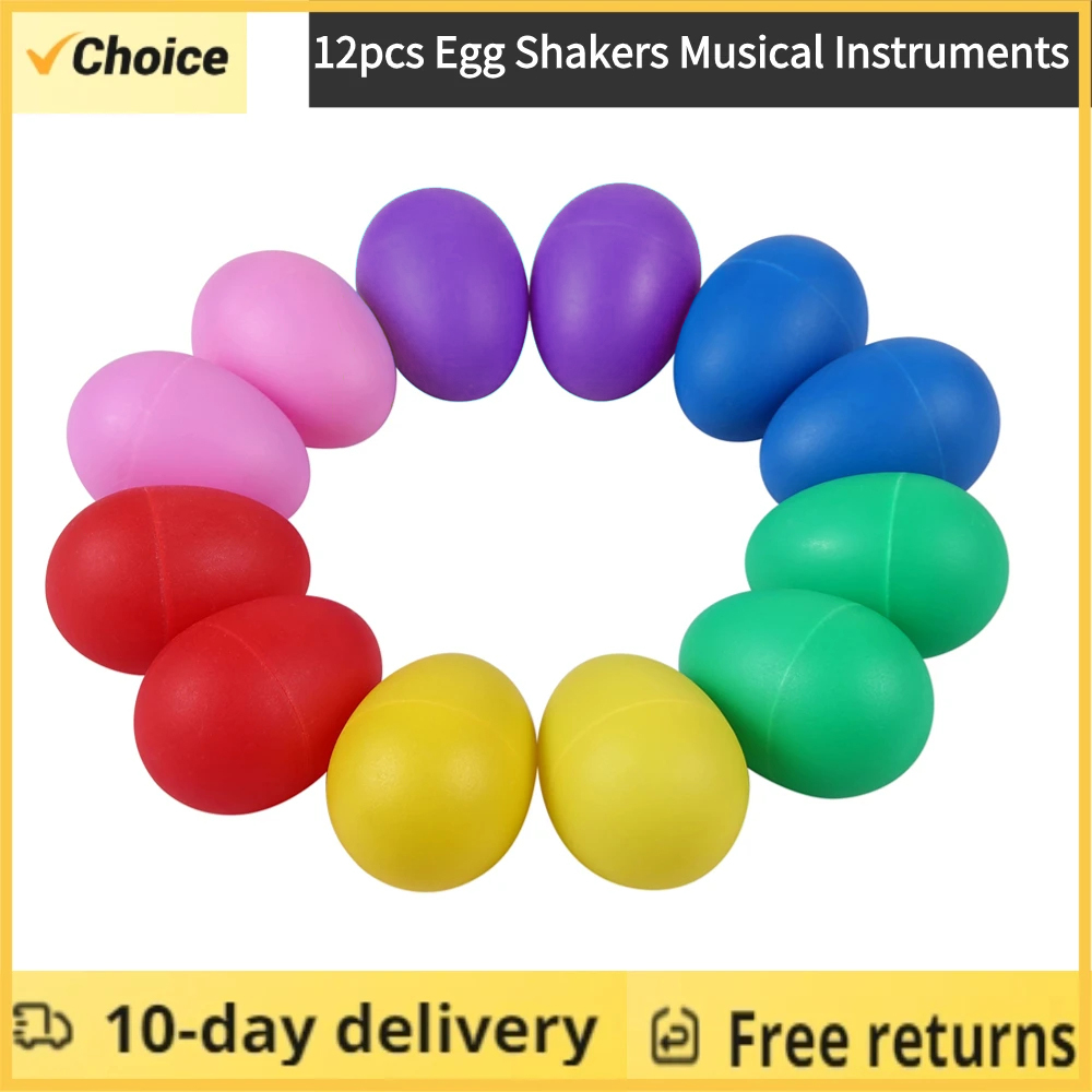12PCS Easter Egg Shakers for K - Baby Products Basket recension och pris